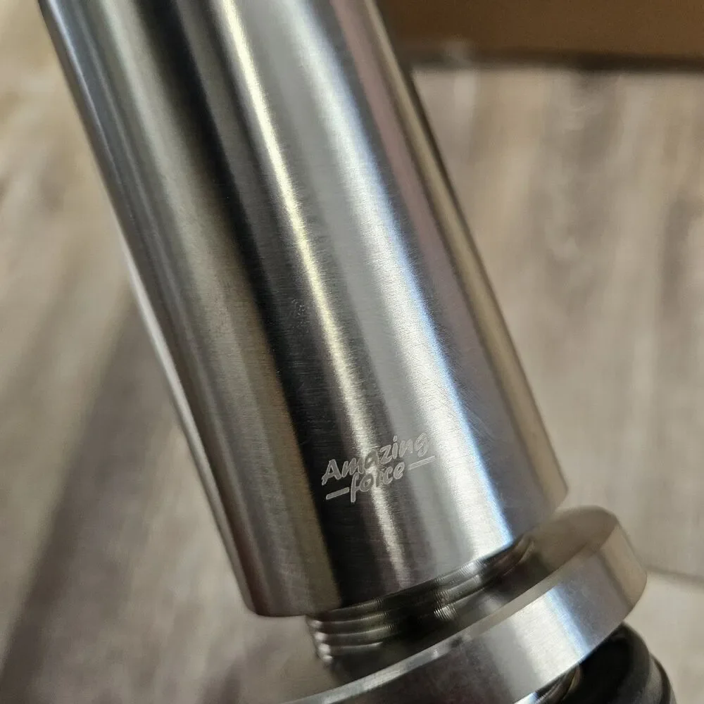 Amazing Force Single Handle Bathroom Faucet Stainless Steel Brushed Nickel